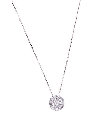 Collana Golay Donna CERCHIO DI LUCE in Oro bianco Diamante 0.48 Ct PPV003DI3 0.48 G SI - PPV003DI3 0.48 G SI